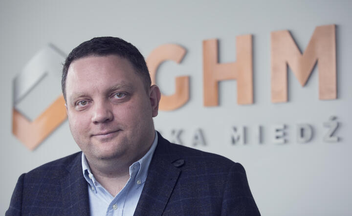 prezes KGHM Marcin Chludziński / autor: Fratria
