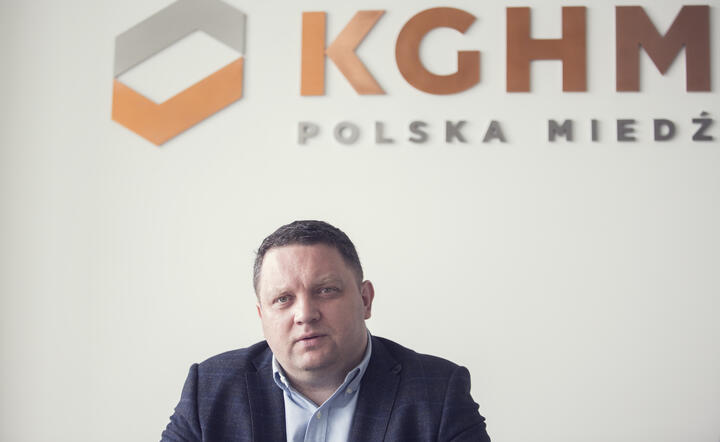 prezes KGHM Marcin Chludziński / autor: Fratria