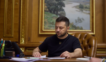 Zełenski: niech NATO pokaże, że nie boi się Rosji