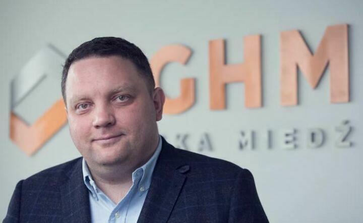 prezes KGHM Marcin Chludziński / autor: Fratria