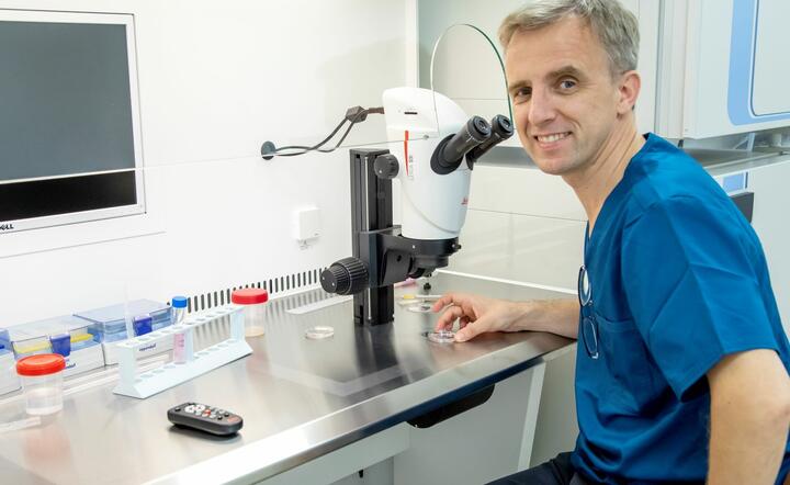 prof. dr hab. n. med. Piotr Laudański  / autor: Mat.Pras.