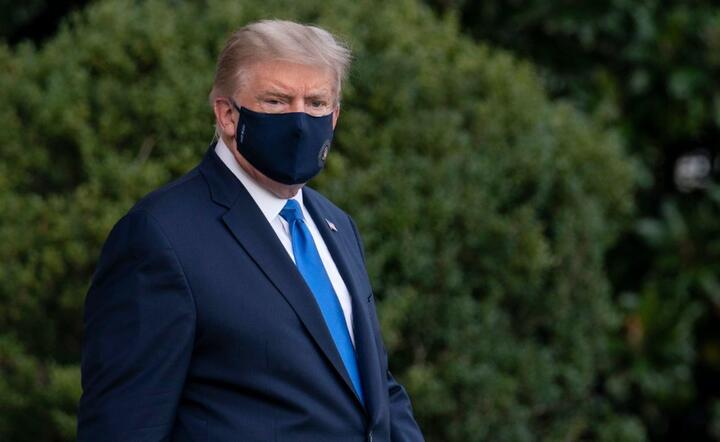 prezydent USA Donald Trump / autor: PAP/EPA/Sarah Silbiger / POOL