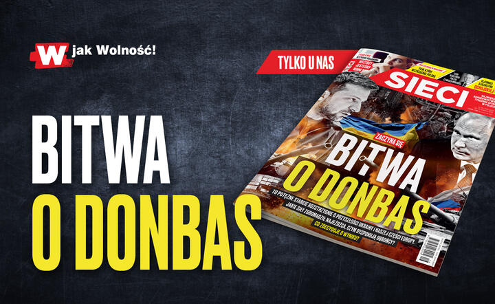 Okładka tygodnika Sieci / autor: Fratria