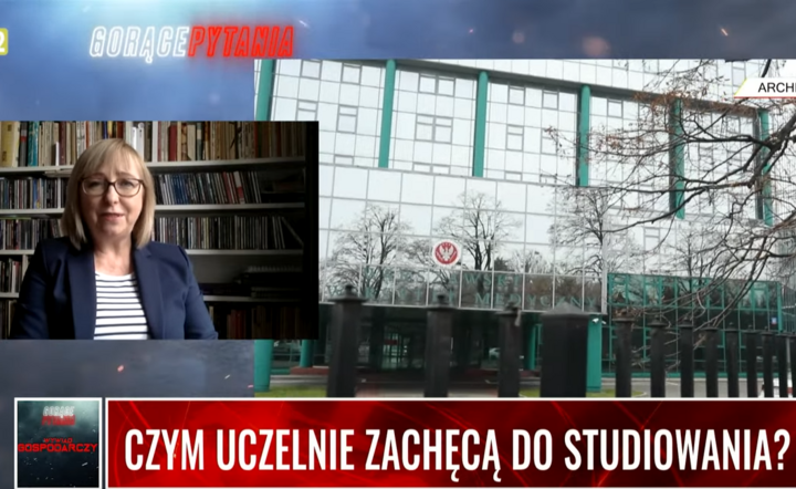 Ewa Barlik, Akademia Leona Koźmińskiego / autor: Fratria