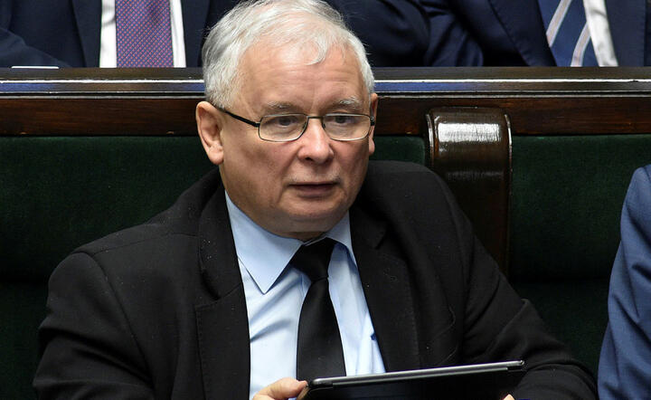 Prezes PiS Jarosław Kaczyński / autor: Fratria