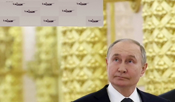 W nocy Rosjanie atakowali rakietami i dronami