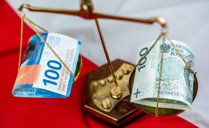 Złoty jest najsilniejszy wobec franka szwajcarskiego od czerwca 2022 r.  / autor: Fratria / AS