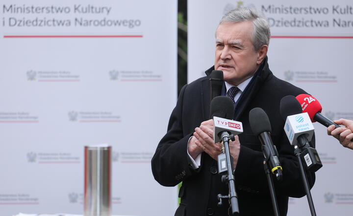 Minister kultury Gliński / autor: pap
