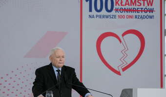 "Gigantyczne kłamstwa", czyli 100 dni rządu Donalda Tuska