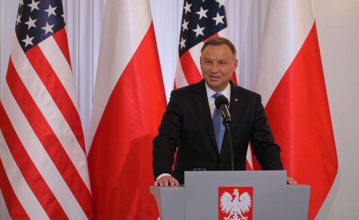 Prezydent Andrzej Duda / autor: PAP/Paweł Supernak