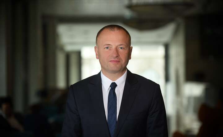 Wiceprezes GPW ds. informatyki i technologii Sławomir Panasiuk  / autor: materiały prasowe GPW