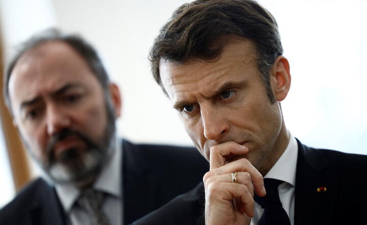 Emmanuel Macron / autor: pap
