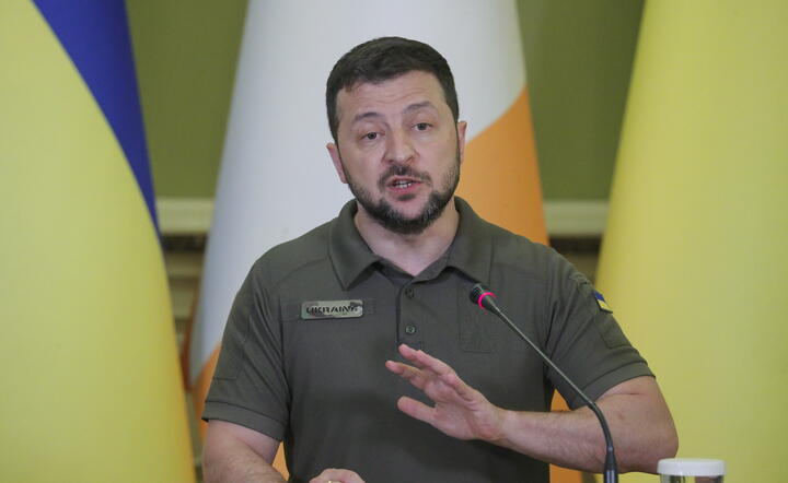 Wołodymyr Zełenski / autor: PAP/EPA