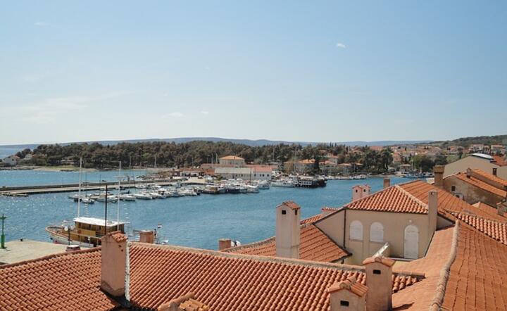 Chorwacja, wyspa Krk, miasto portowe