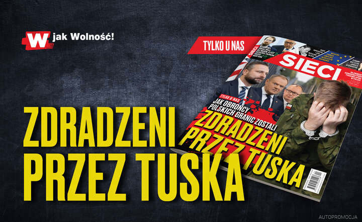 Okładka tygodnika Sieci / autor: Fratria