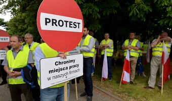 Przewoźnicy protestują w Warszawie. „Liczymy, że polski rząd w końcu powie: Dość tego!”