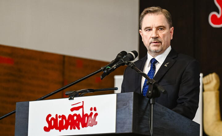 Piotr Duda przewodniczący NSZZ "Solidarność" / autor: PAP