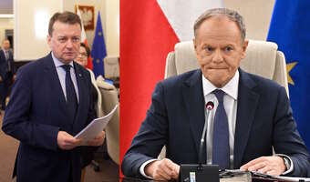 SAFE. Błaszczak ujawnia, czym gra Tusk