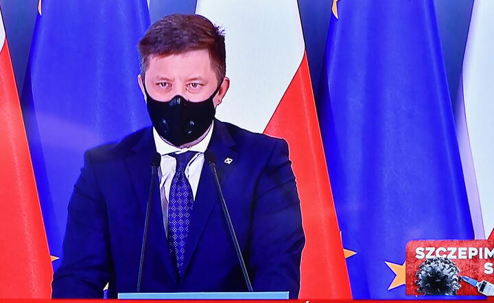 pełnomocnik rządu ds. programu szczepień, szef KPRM Michał Dworczyk / autor: fotoserwis PAP