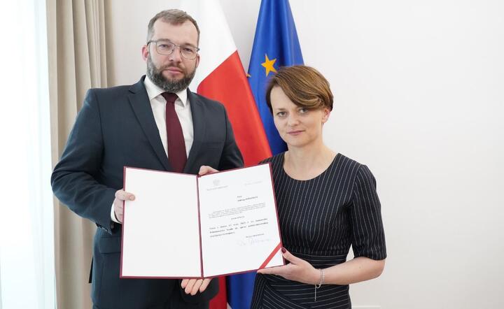 Grzegorz Puda, Jadwiga Emilewicz / autor: mat. prasowe MFiPR