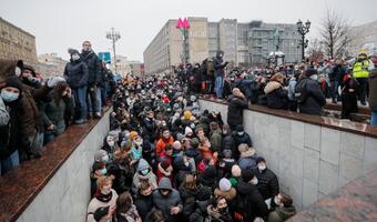 Moskwa: Żona Nawalnego zatrzymana. Zwolniona po przesłuchaniach