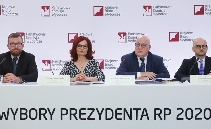 Konferencja PKW / autor: PAP/Paweł Supernak