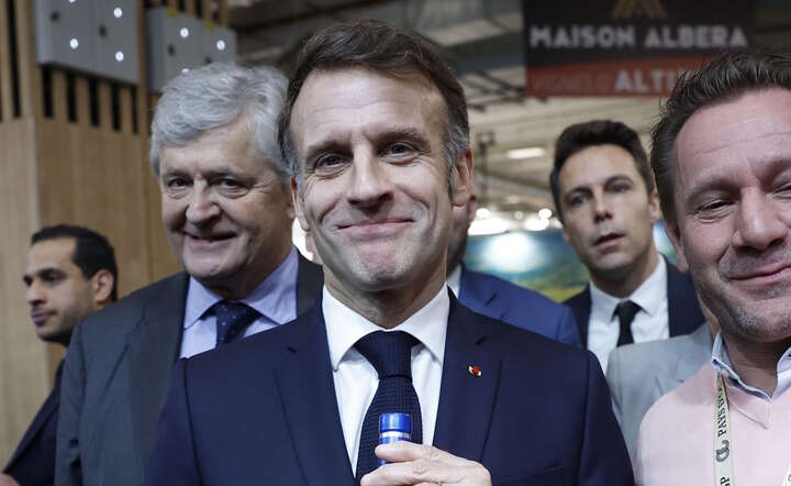 Prezydent Francji Emmanuel Macron / autor: PAP