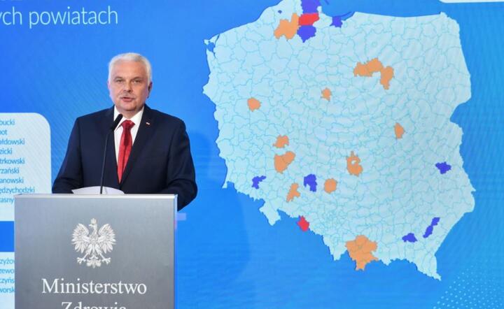 Wiceminister zdrowia Waldemar Kraska / autor: PAP/Radek Pietruszka