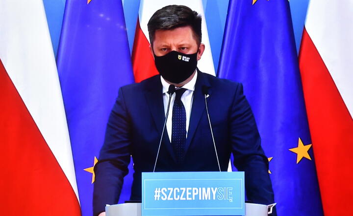 pełnomocnik rządu ds. programu szczepień, szef KPRM Michał Dworczyk / autor: fotoserwis PAP