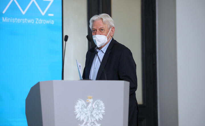 główny doradca premiera ds. COVID-19 prof. Andrzej Horban / autor: fotoserwis PAP