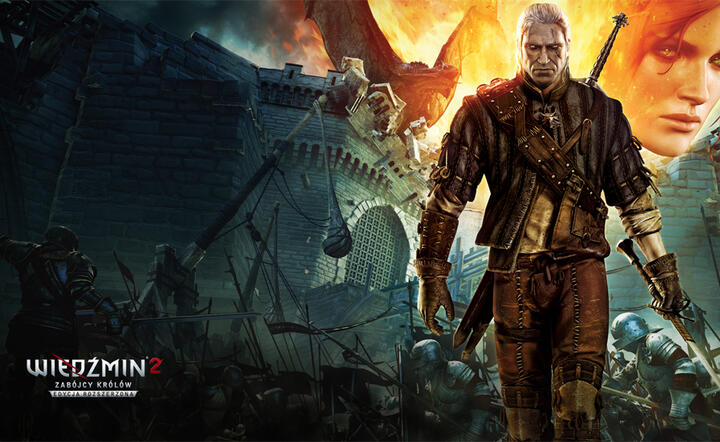 Kadr z "Wiedźmina", najpopularniejsziej polskiej gry komputerowej, fot. materiały prasowe CD Projekt