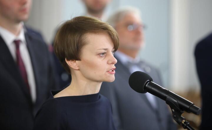 Minister Rozwoju Jadwiga Emilewicz / autor: PAP/Wojciech Olkuśnik