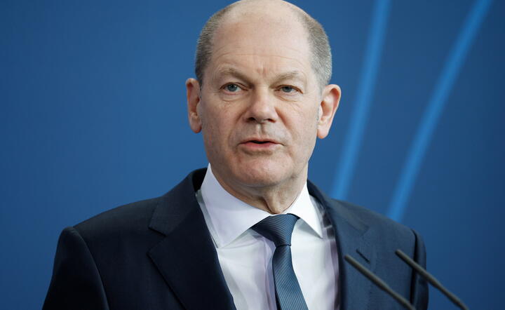 Kanclerz Niemiec Olaf Scholz / autor: PAP/EPA/ODD ANDERSEN / POOL