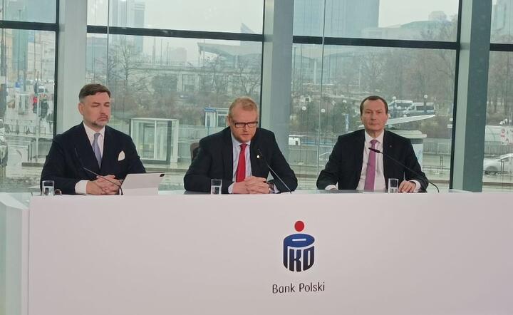 Od lewej: Marcin Eckert, Paweł Gruza i Piotr Mazur  / autor: Fratria 