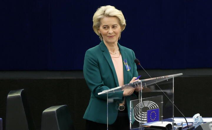 przewodnicząca Komisji Europejskiej Ursula von der Leyen / autor: fotoserwis PAP