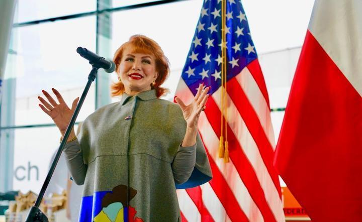 Ambasador Georgette Mosbacher / autor: Twiiter: @USAmbPoland