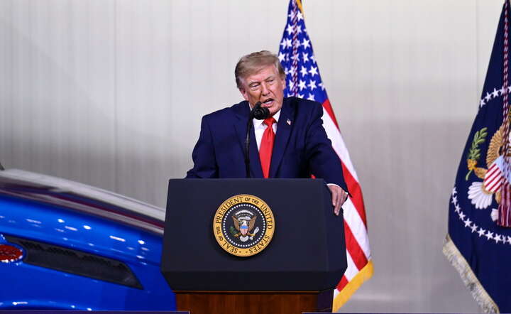 Prezydent USA Donald Trump / autor: PAP
