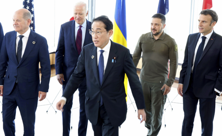 Szczyt G7 / autor: PAP/EPA/JAPAN POOL
