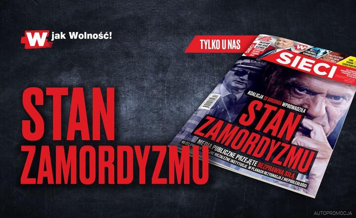 Okładka tygodnika Sieci  / autor: Fratria 