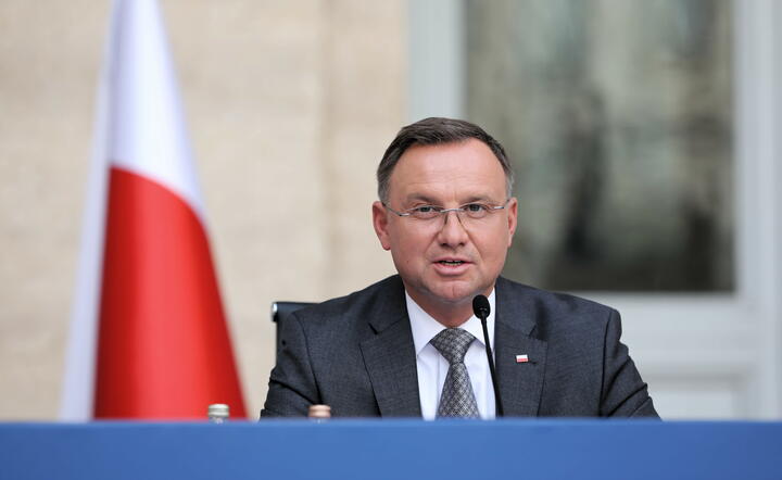 Prezydent RP Andrzej Duda  / autor: PAP/Wojciech Olkuśnik
