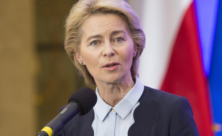 szefowa KE Ursula von der Leyen  / autor: Fratria