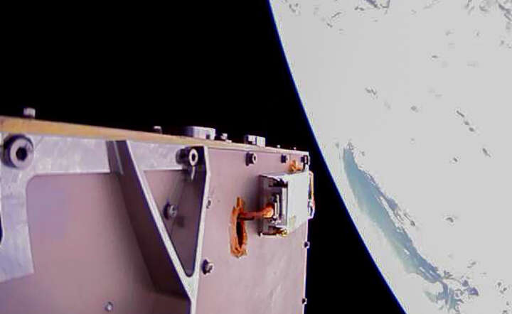 Satelita EeagleEye na orbicie / autor: materiały prasowe Creotech Instruments