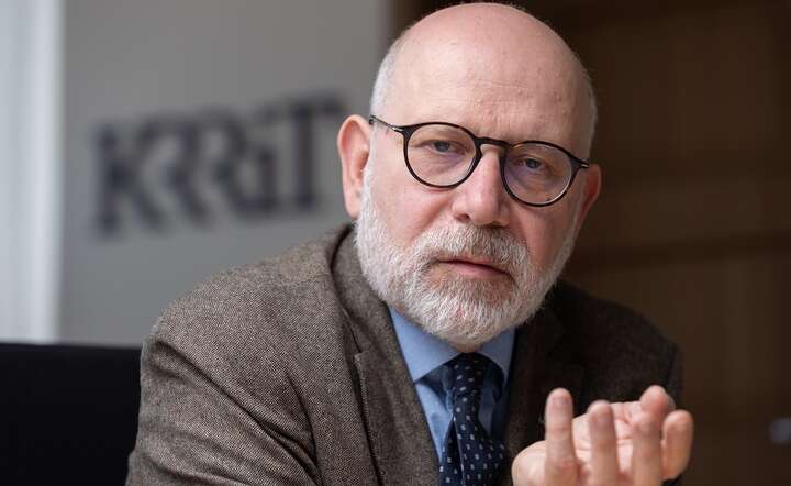 Maciej Świrski, przewodniczący Krajowej Rady Radiofonii i Telewizji / autor: Fratria / Andrzej Wiktor