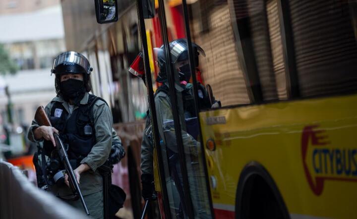 Protesty w Hongkongu / autor: PAP/EPA/JEROME FAVRE