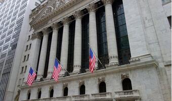 Wyniki z Wall Street nadają ton