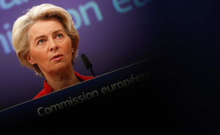 Ursula von der Leyen  / autor: PAP/EPA