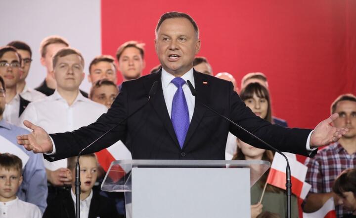 Prezydent Andrzej Duda / autor: PAP/Leszek Szymański