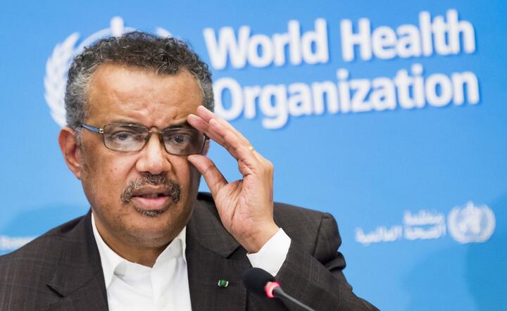 Tedros Adhanom, WHO / autor: PAP/EPA/JEAN-CHRISTOPHE BOTT