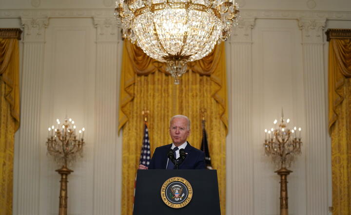 prezydent USA Joe Biden / autor: fotoserwis PAP