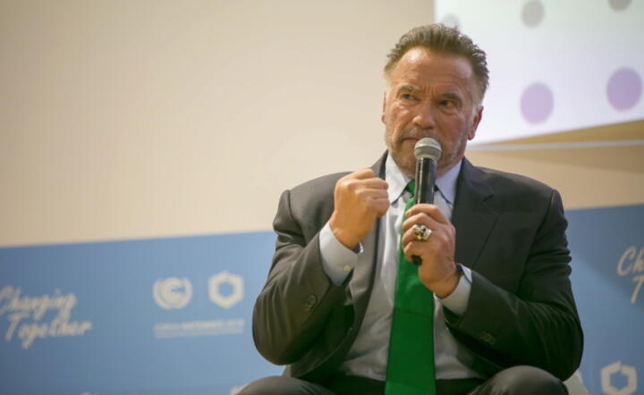 Arnold Schwarzenegger / autor: PAP/Hanna Bardo